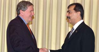 Holbrooke meets PM Gilani